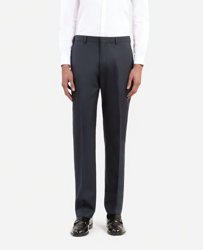 The Kooples HOMME BLUE PETROL pantalon de costume droit bleu