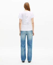 The Kooples FEMME WHITE t-shirt what is néon blanc