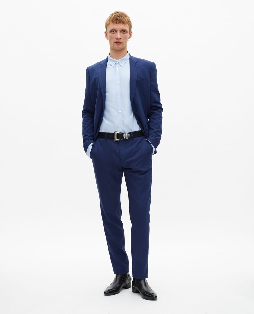 The Kooples HERREN NAVY blaue anzugjacke