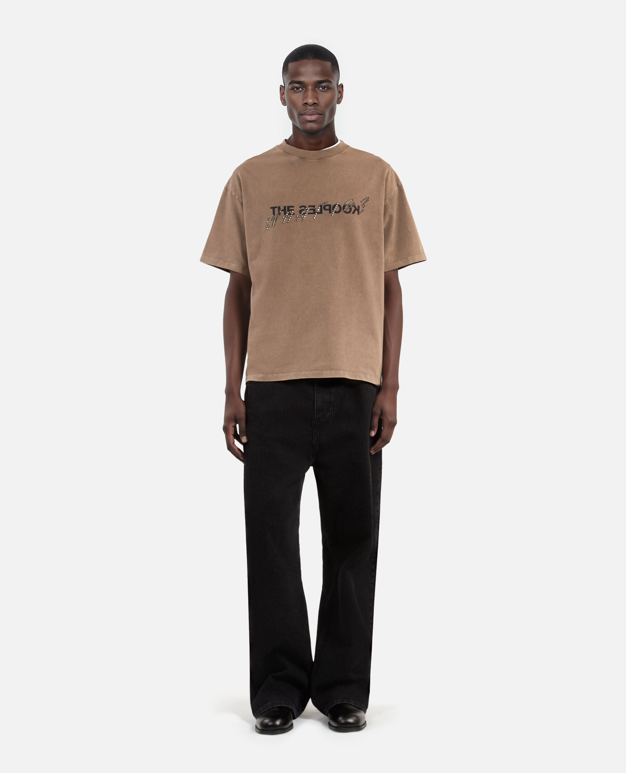 T-shirt What is marron clair, CHOCOLATE, hi-res image number null