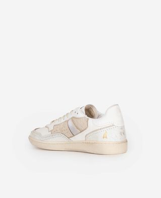 The Kooples HOMME ECRU sneakers basses the kooples x hidn-ander écrues