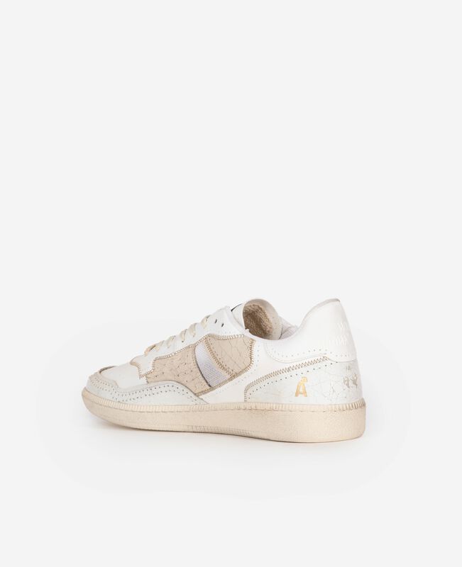 The Kooples HOMME ECRU sneakers basses the kooples x hidn-ander écrues