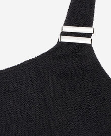 The Kooples FEMME BLACK haut de maillot de bain the kooples x luz asymétrique noir