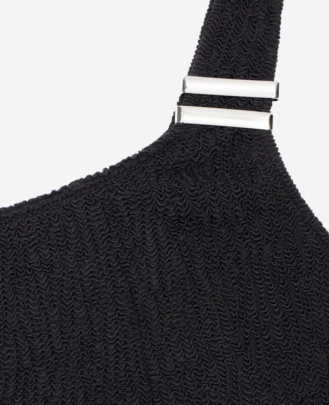 The Kooples FEMME BLACK haut de maillot de bain the kooples x luz asymétrique noir