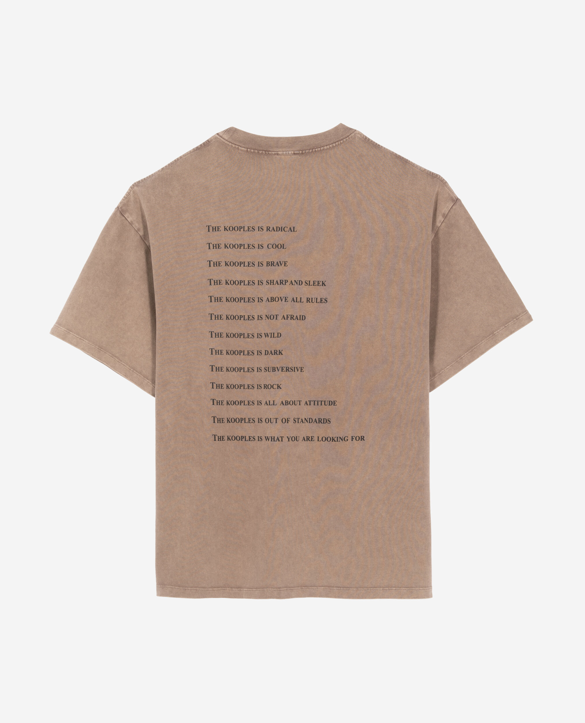 T-shirt What is marron clair, CHOCOLATE, hi-res image number null