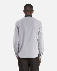 The Kooples HOMME BLACK WHITE chemise à micro carreaux noire