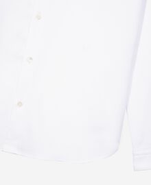The Kooples HOMME WHITE chemise formelle col officier blanche