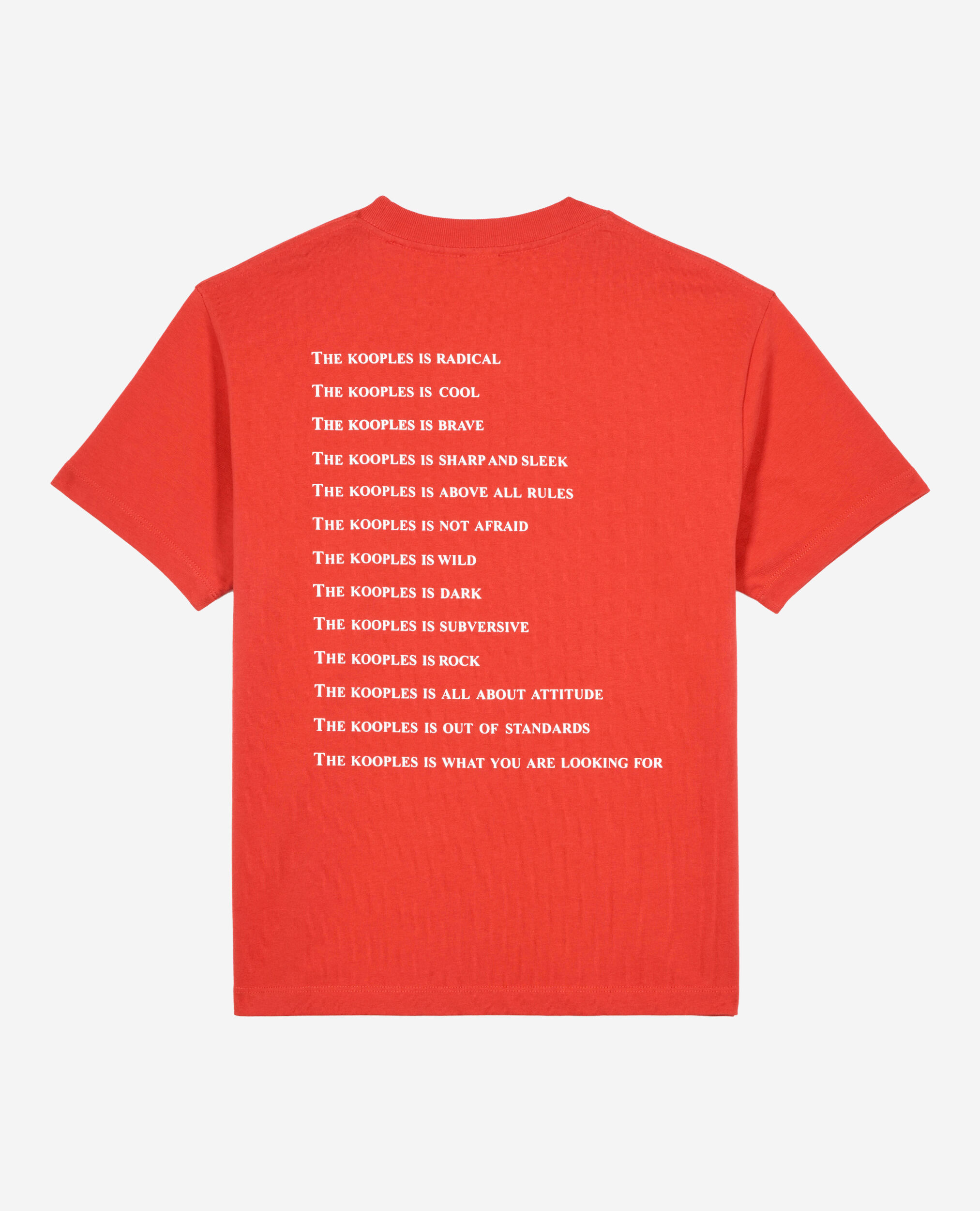 T-shirt What is rouge, RED, hi-res image number null