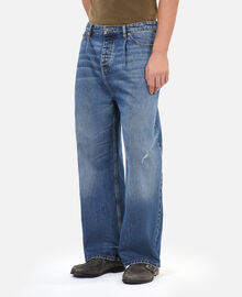 The Kooples HOMME BLUE ELECTRIC jean large bleu foncé