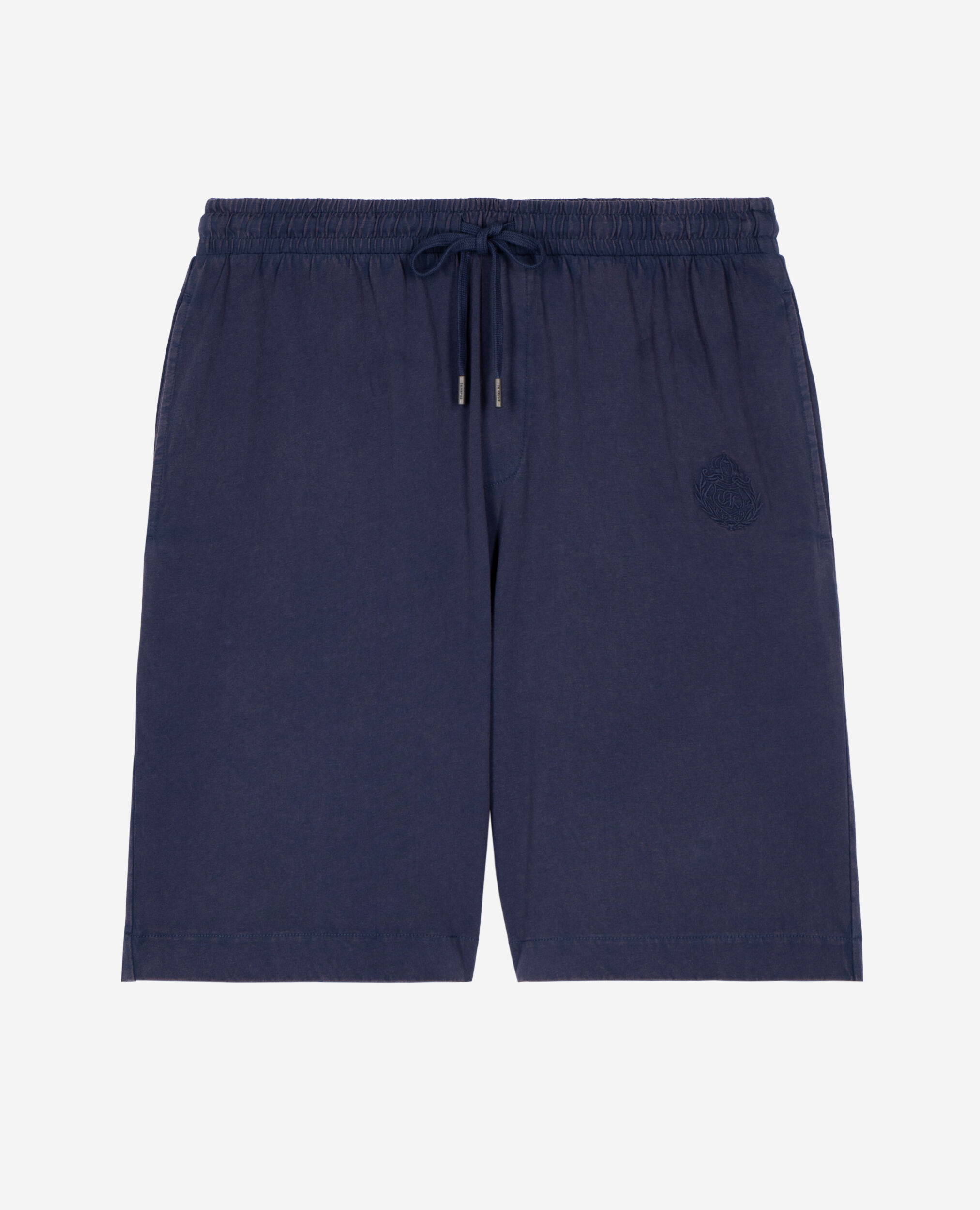 Short avec blason bleu, DARK NAVY, hi-res image number null