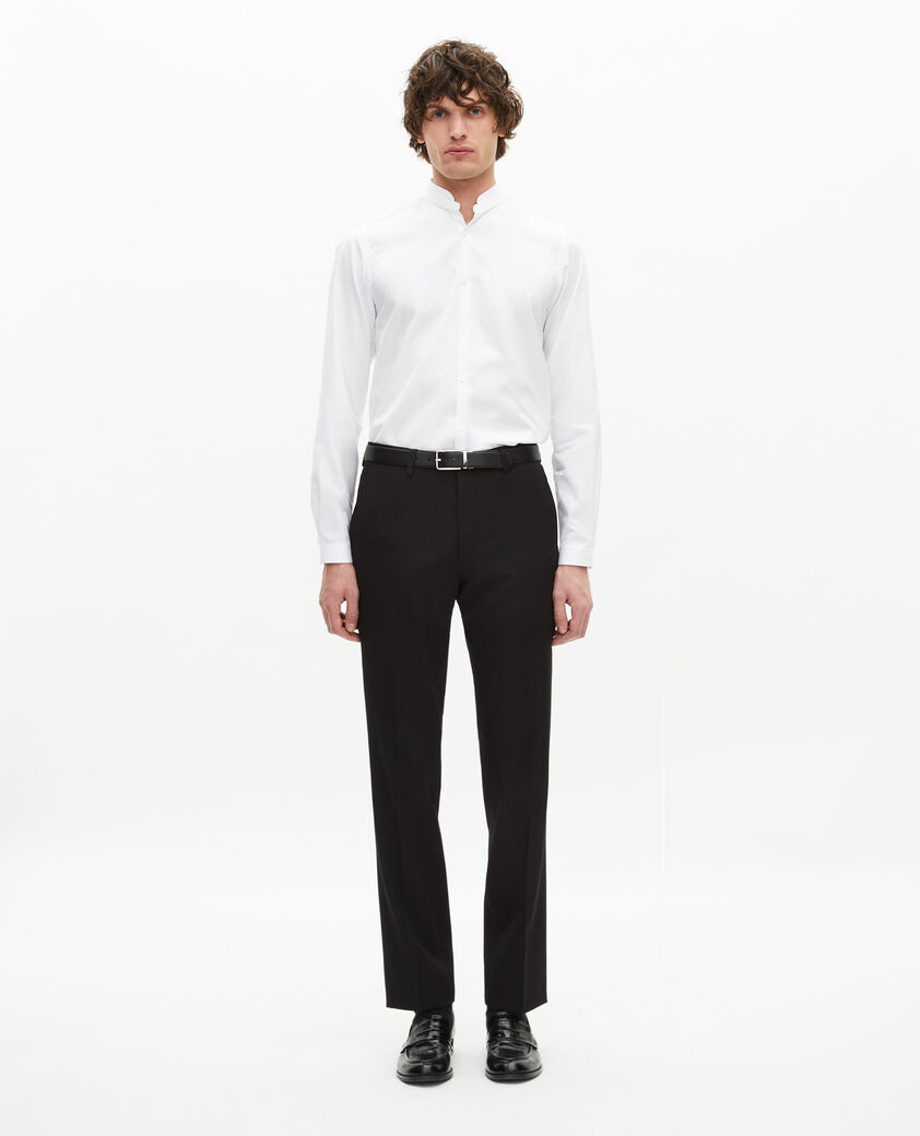 The Kooples HOMBRE WHITE camisa cuello mao blanca