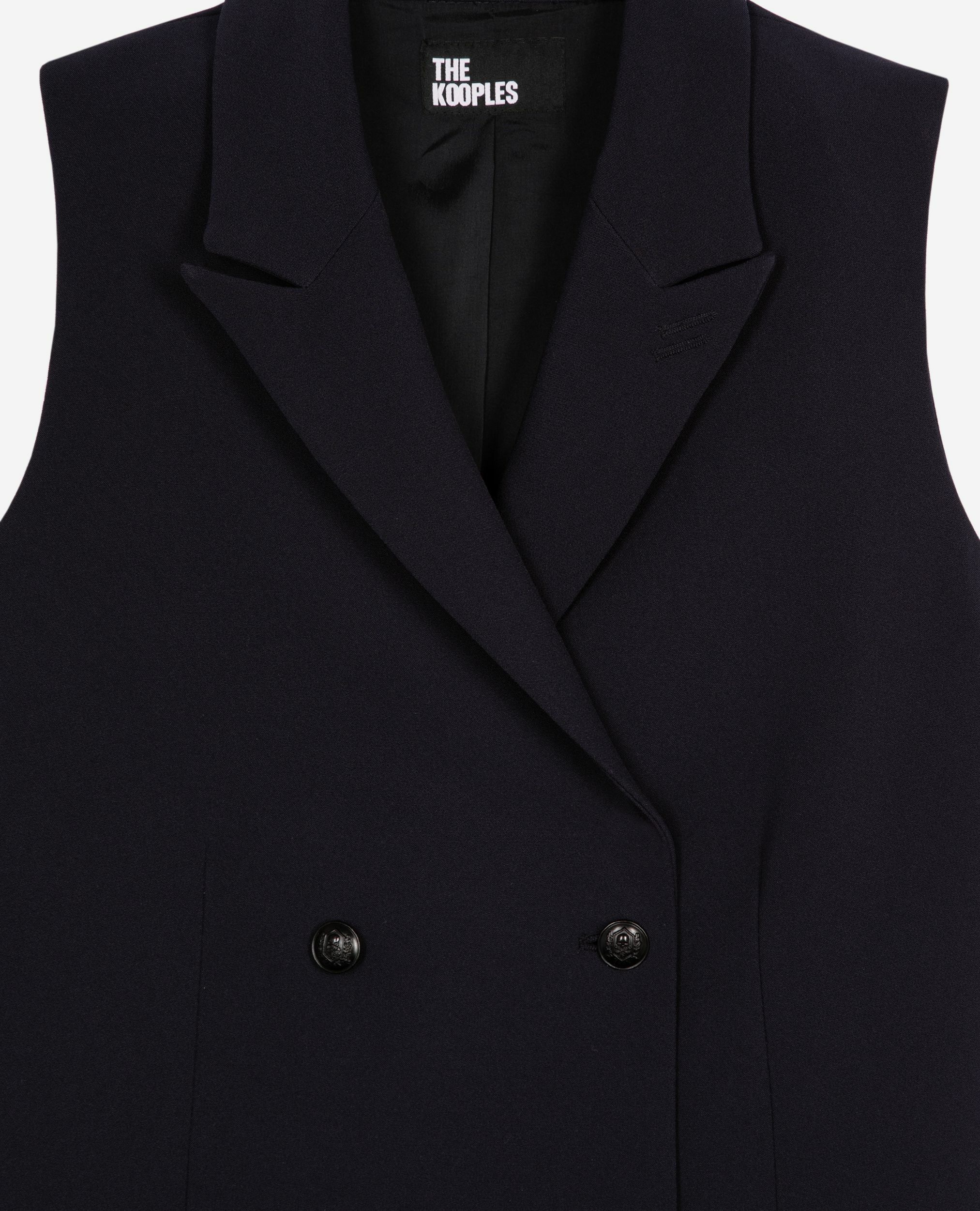 Robe tailleur courte marine, NAVY, hi-res image number null