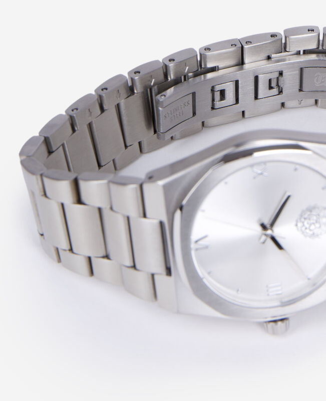 The Kooples MIXTE SILVER montre avec blazon argentée