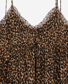 The Kooples FEMME LEOPARD robe courte imprimé léopard