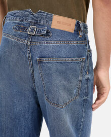 The Kooples HOMME BLUE ELECTRIC jean large bleu foncé