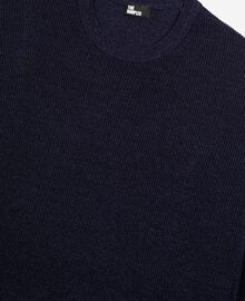 The Kooples HOMME NAVY pull en laine et lin marine