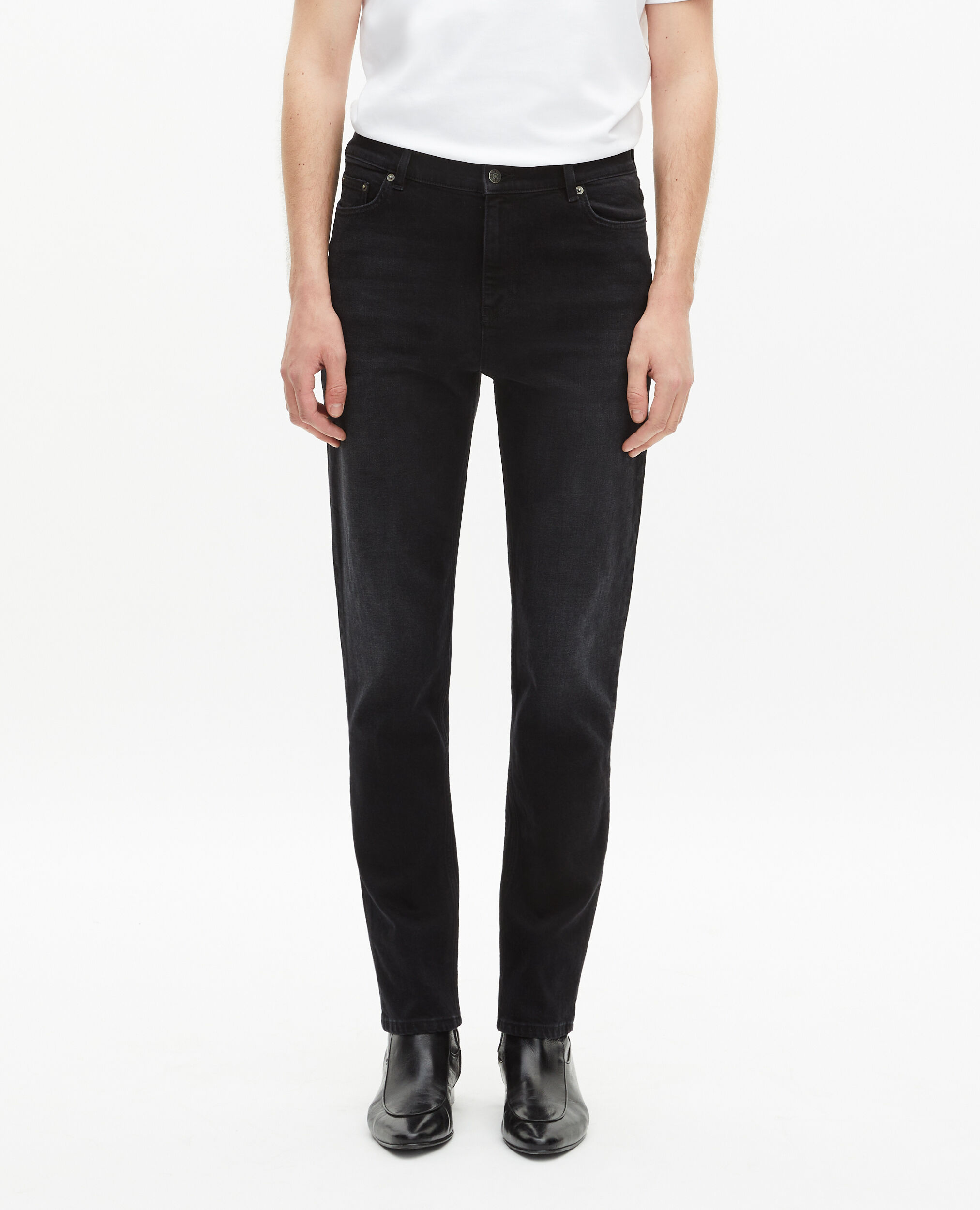 Jean slim noir, BLACK WASHED, hi-res image number null
