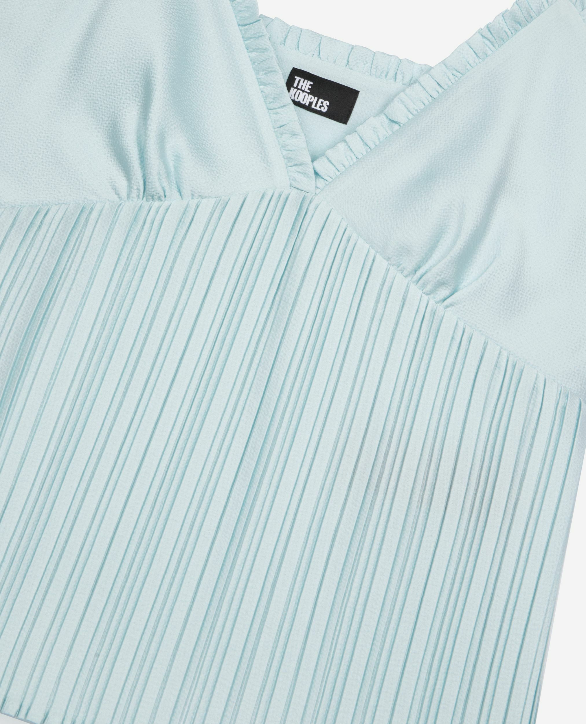 Caraco plissé bleu, BABY BLUE, hi-res image number null