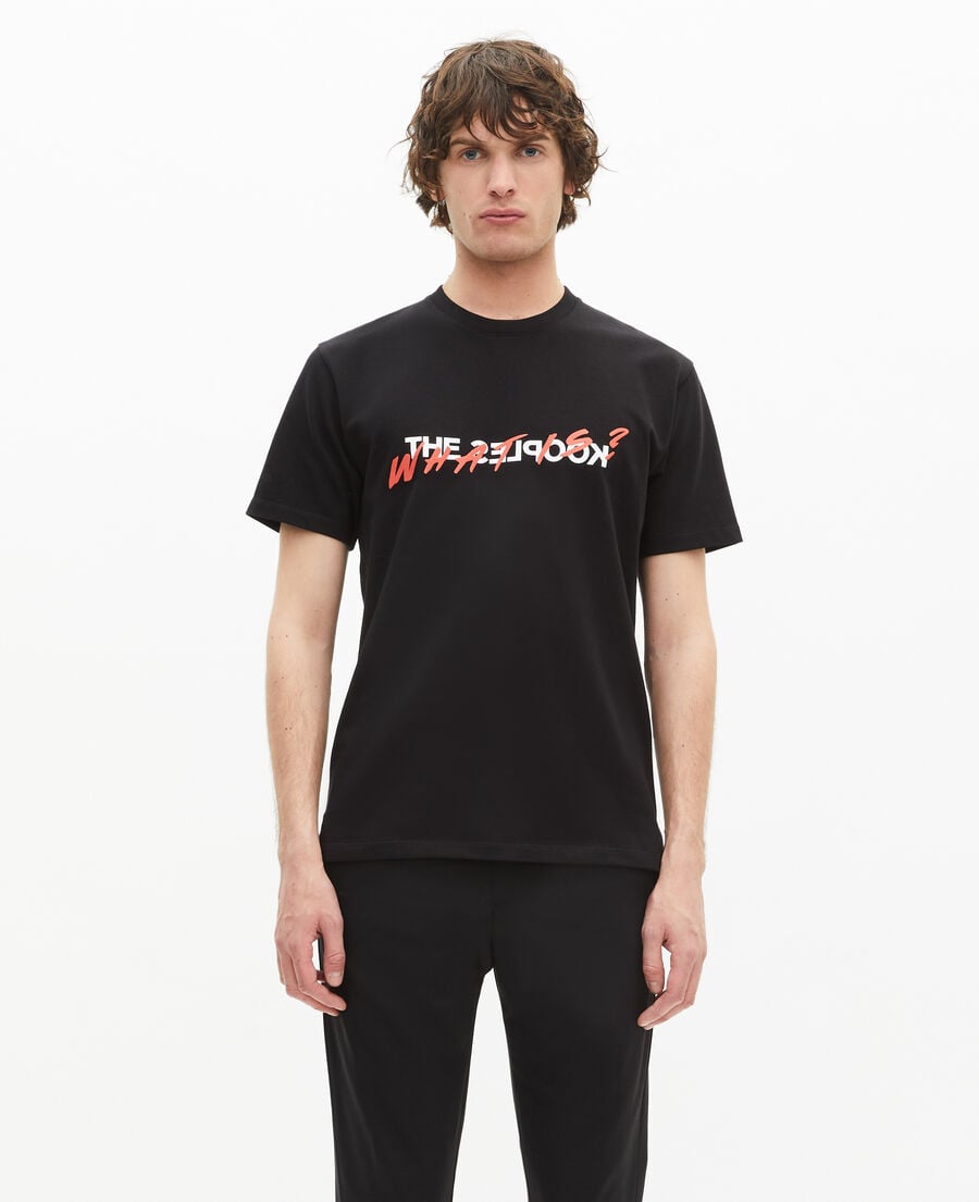 The Kooples MEN BLACK what is noir t-shirt