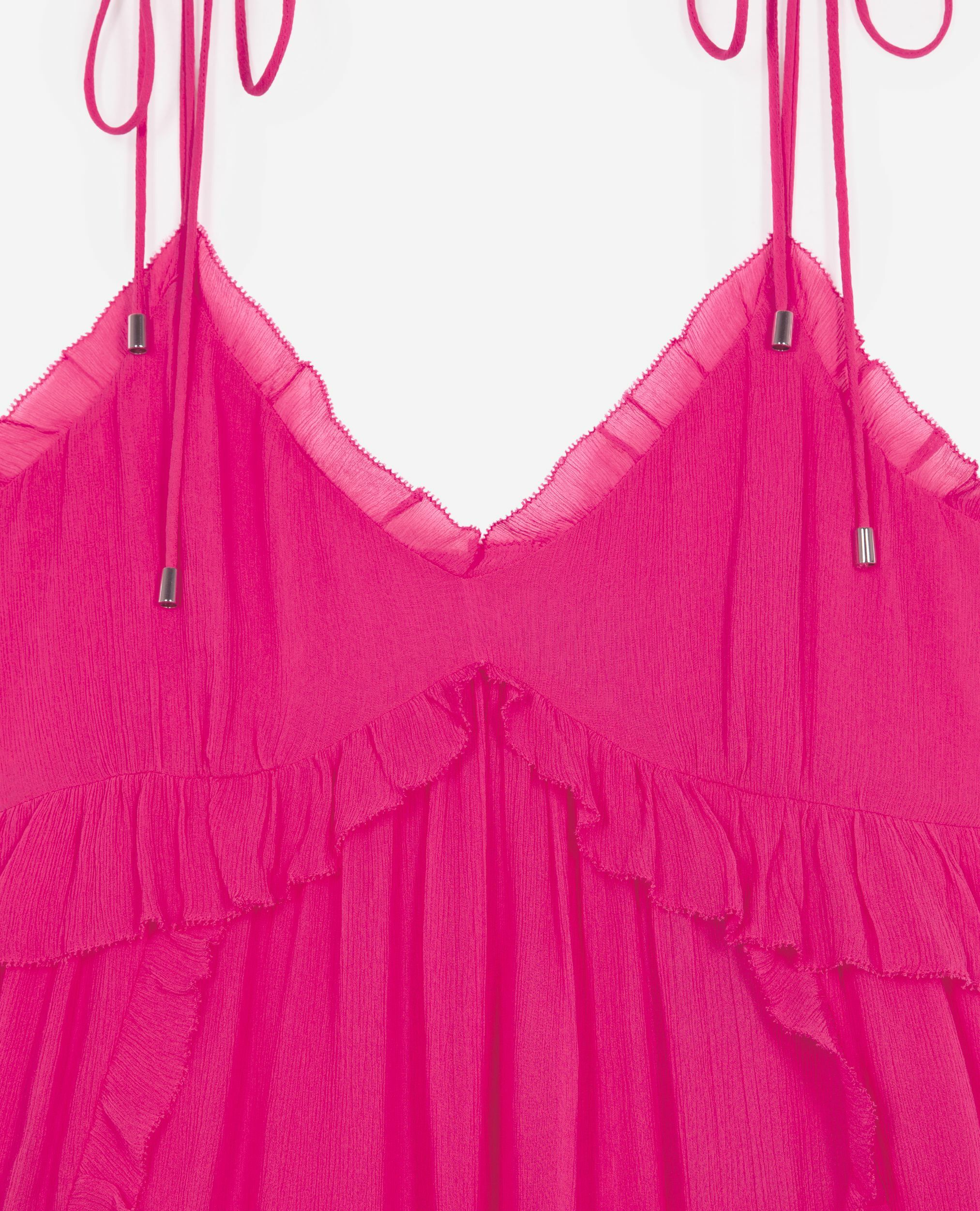 Robe courte fuchsia, FUSHIA, hi-res image number null