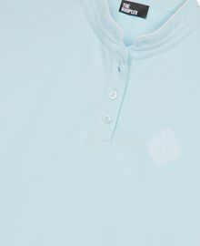 The Kooples FEMME BABY BLUE polo col mao bleu clair