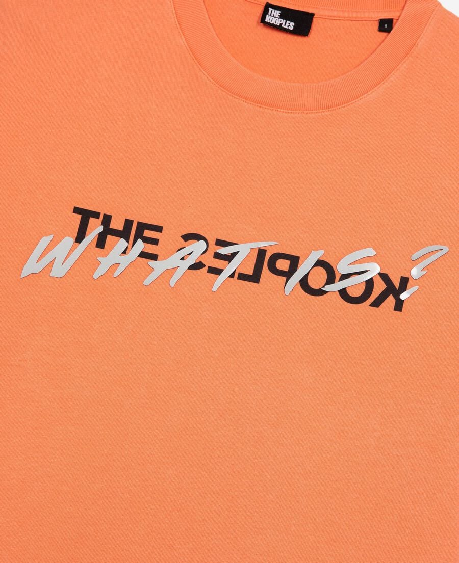The Kooples FEMME ORANGE FLUO t-shirt what is orange