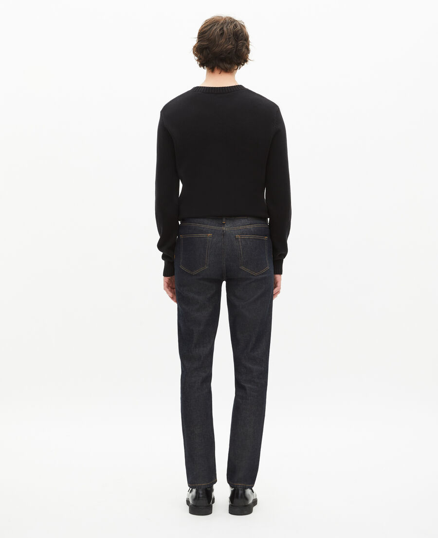 The Kooples HOMME BLUE RINSE jean slim denim bleu