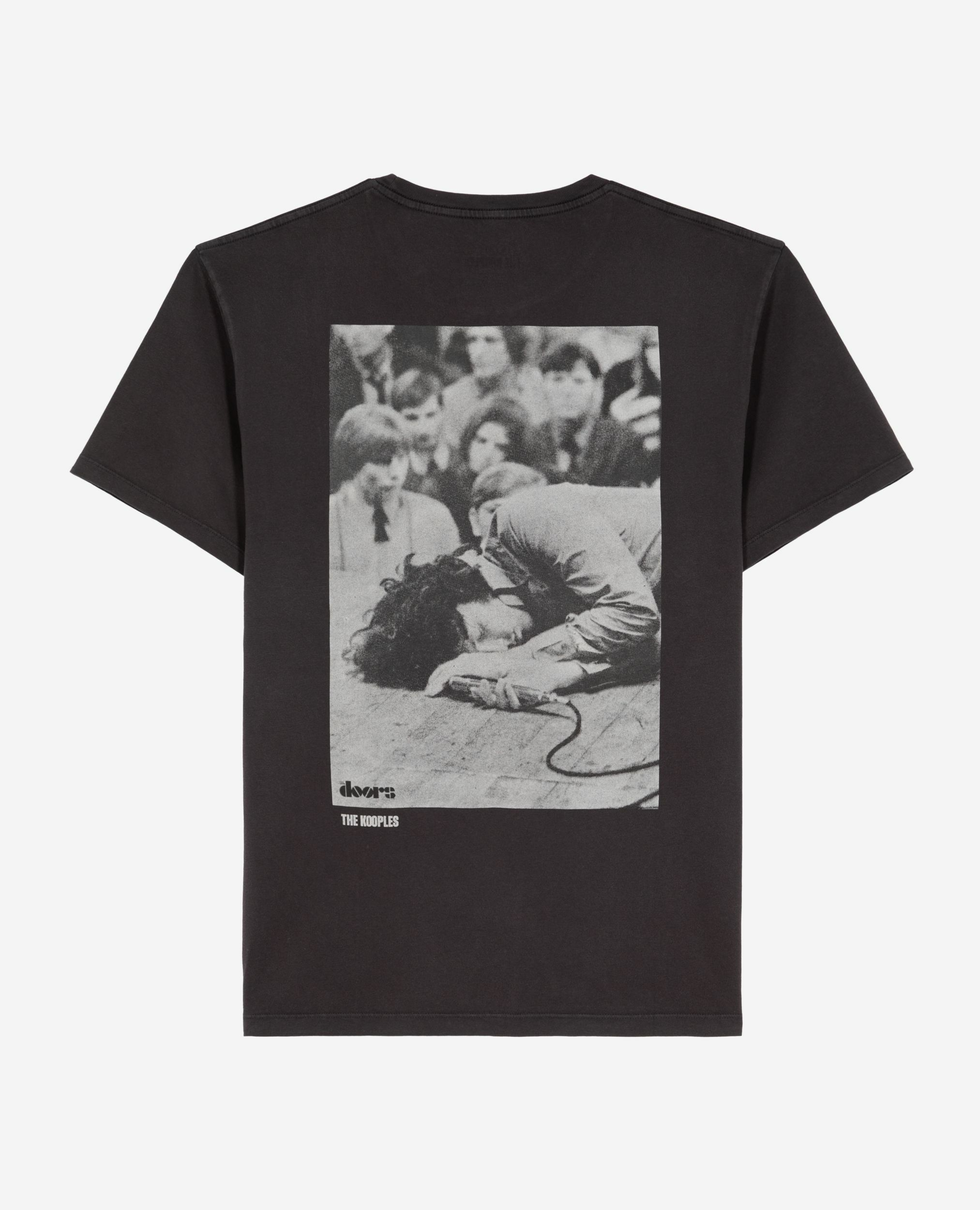 T-shirt mixte The Doors X The Kooples noir, BLACK WASHED, hi-res image number null