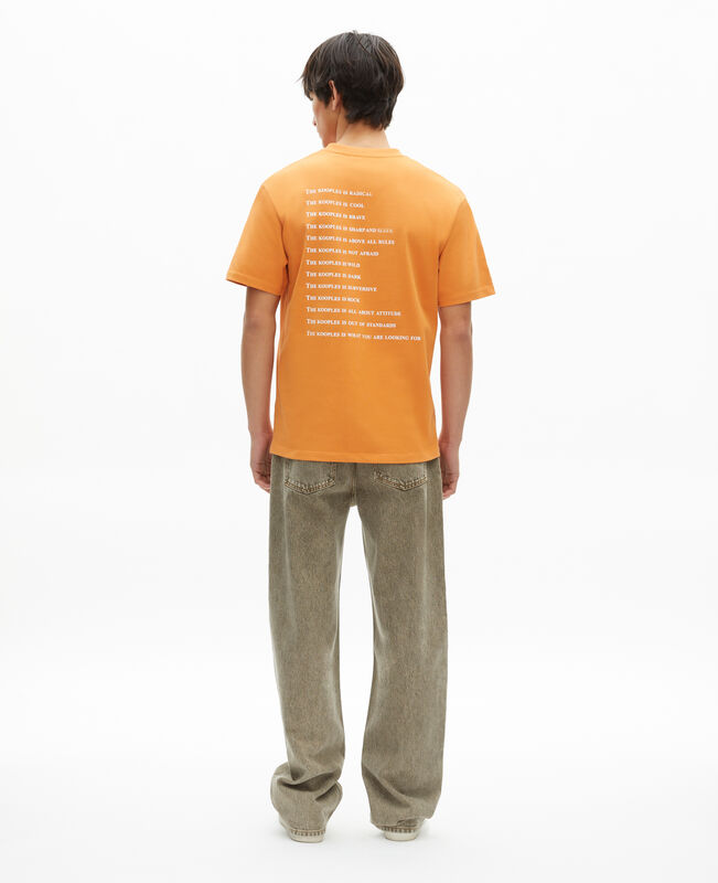 The Kooples HOMME ABRICOT t-shirt what is orange