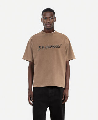 The Kooples HOMME CHOCOLATE t-shirt what is marron clair
