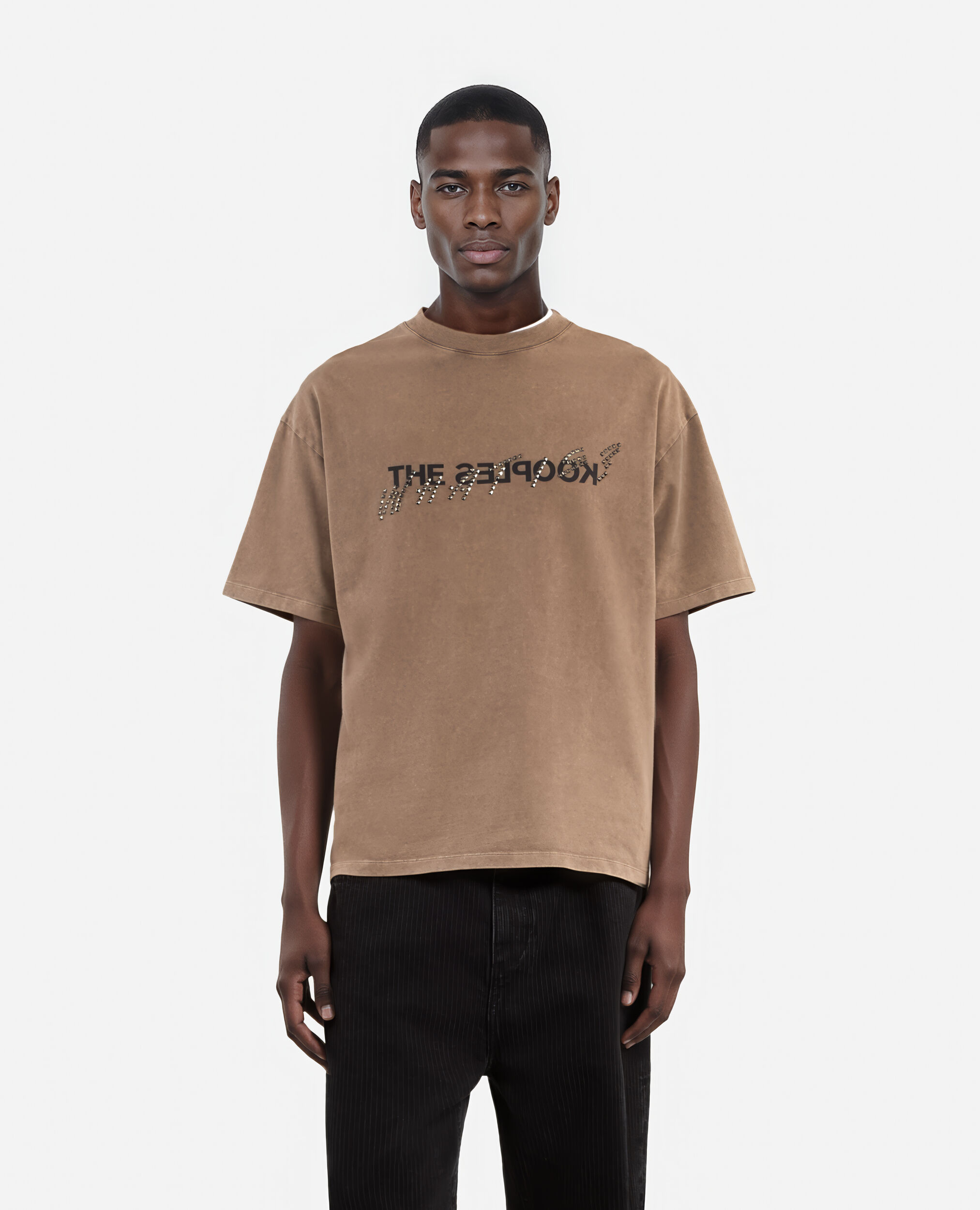 T-shirt What is marron clair, CHOCOLATE, hi-res image number null