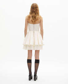 The Kooples FEMME ECRU robe bustier courte écrue