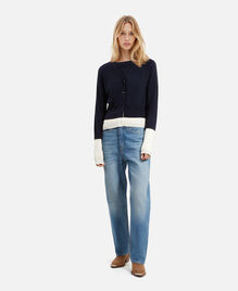 , DARK NAVY-ECRU, hi-res image number null
