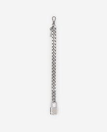 The Kooples FEMME SILVER bijou de sac chaîne cadenas et clé argenté