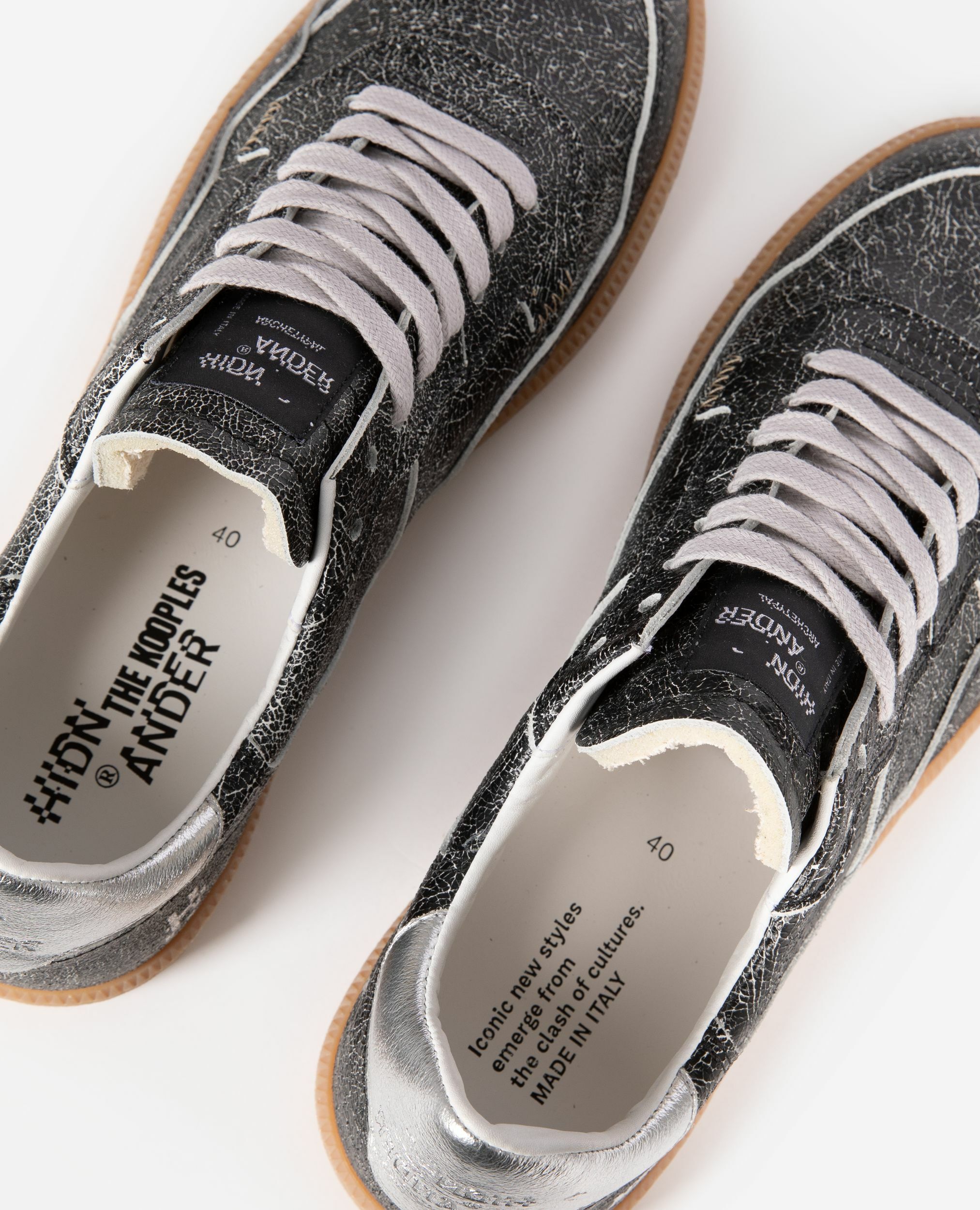 Sneakers basses The Kooples X Hidn-Ander noires , BLACK, hi-res image number null
