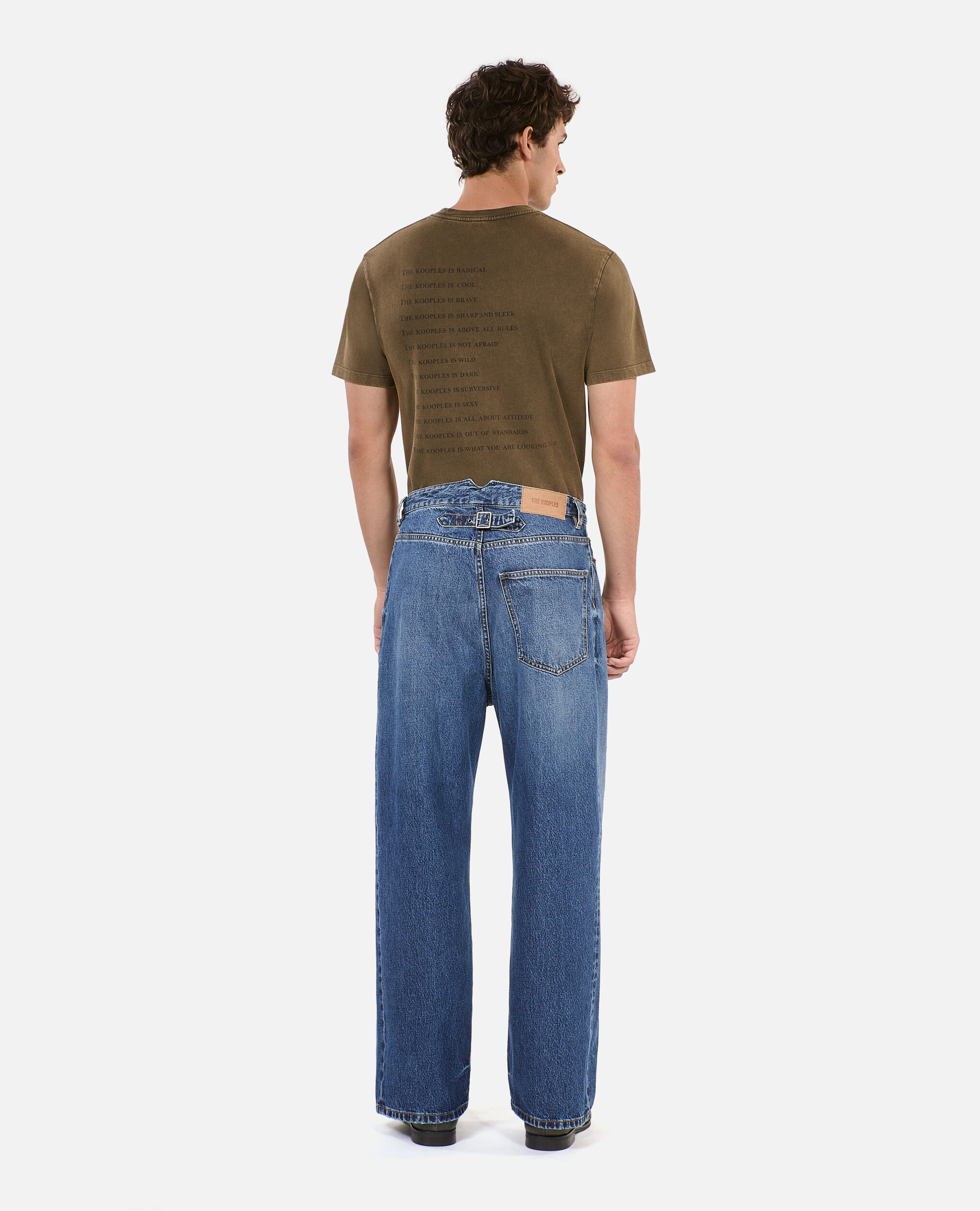 Jean large bleu foncé, BLUE ELECTRIC, hi-res image number null