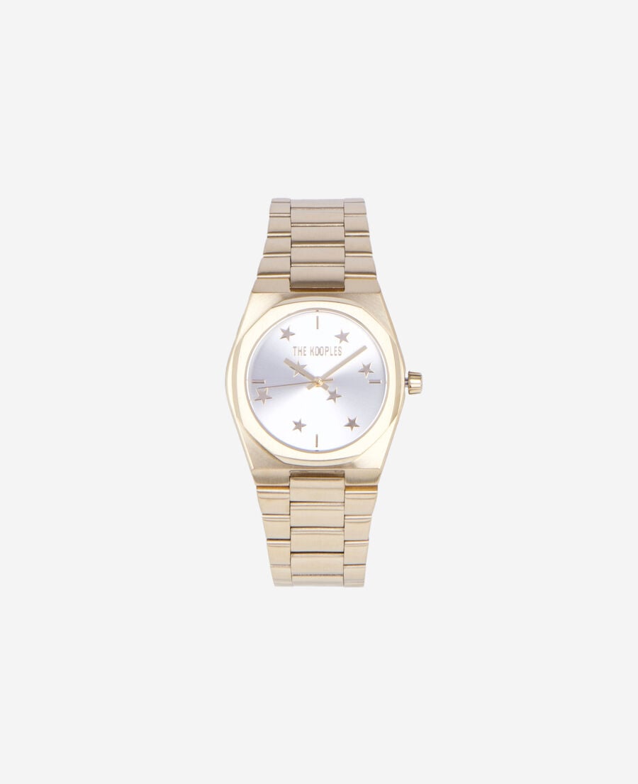 The Kooples MIXTE GOLD montre avec étoiles dorée