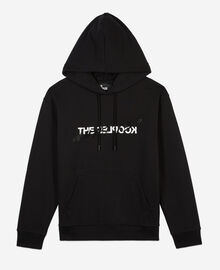 The Kooples FEMME BLACK sweatshirt à capuche what is avec strass noir