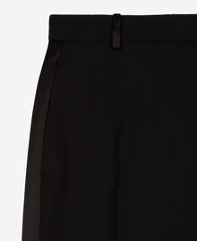 The Kooples FEMME BLACK pantalon de smoking large noir