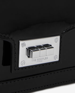 The Kooples DAMEN BLACK emily new nano tasche aus schwarzem leder