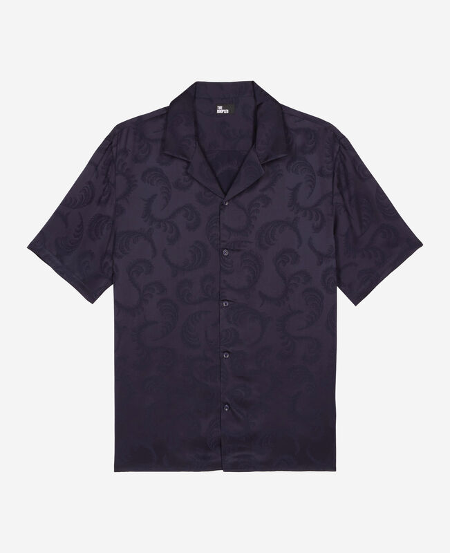 The Kooples HOMME NAVY chemise manches courtes marine
