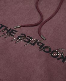 The Kooples HOMME FIGUE sweatshirt à capuche what is bordeaux