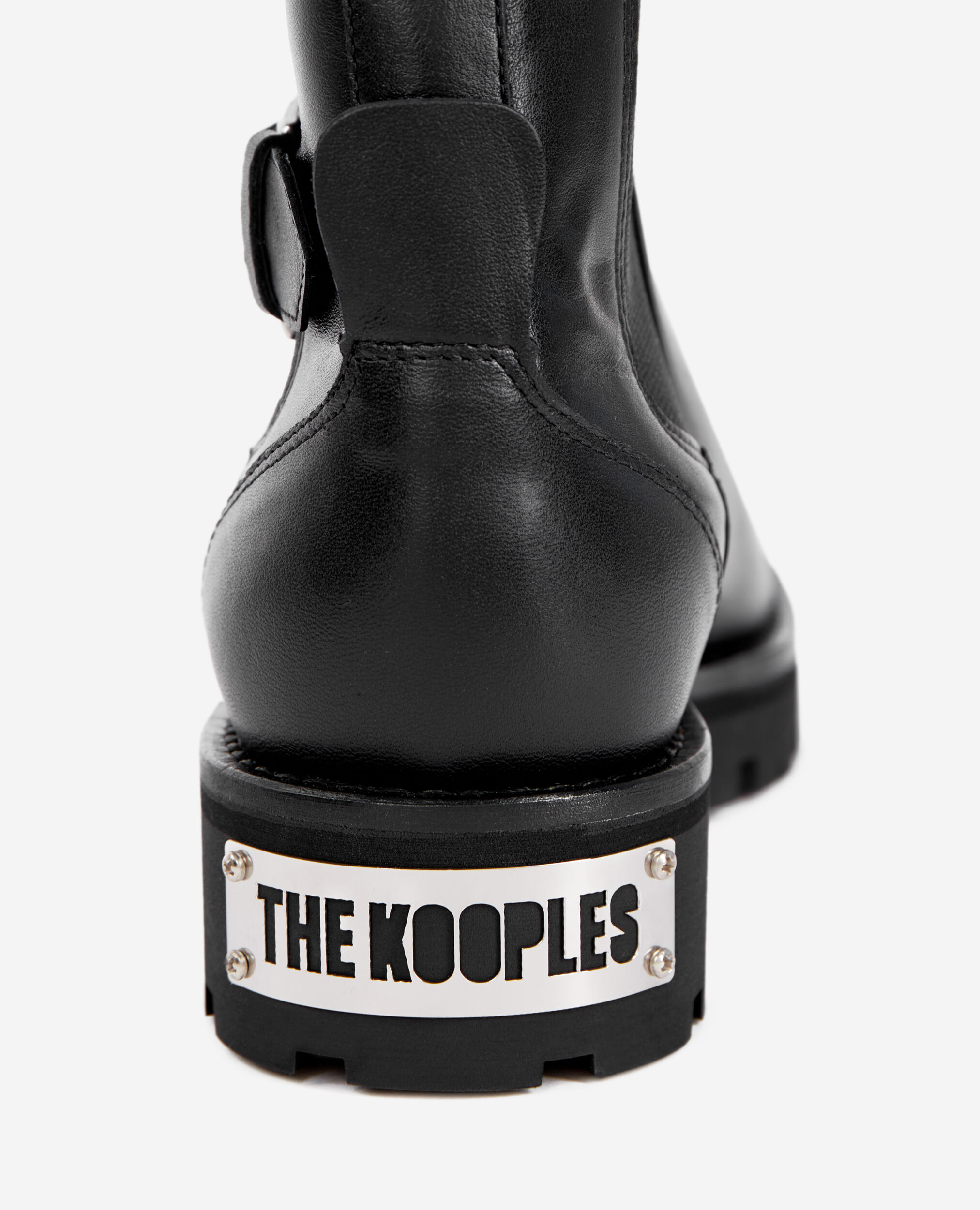Bottines Chelsea en cuir noires, BLACK, hi-res image number null