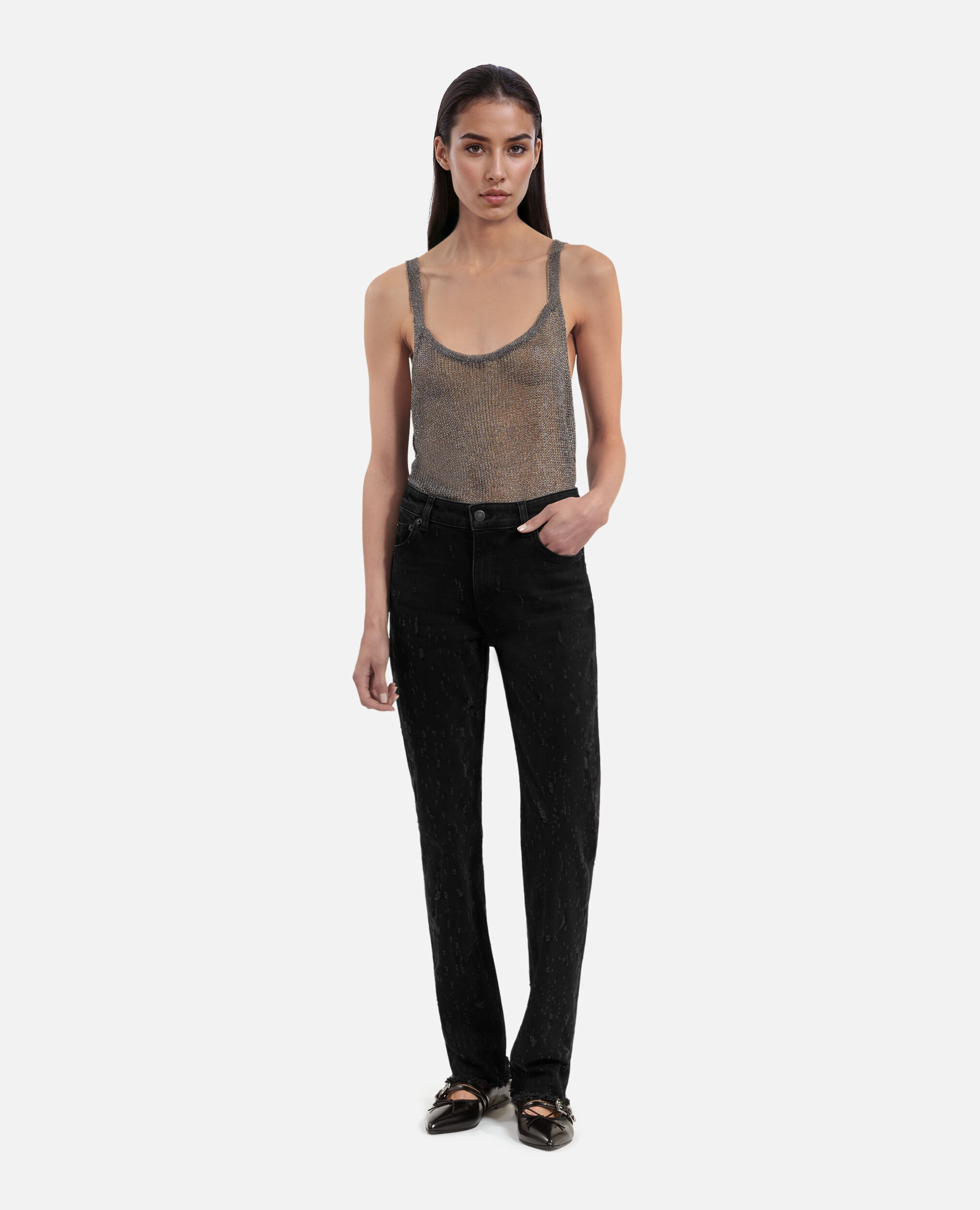 Jean slim noir, BLACK WASHED, hi-res image number null