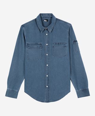 The Kooples HOMME STORM chemise en denim