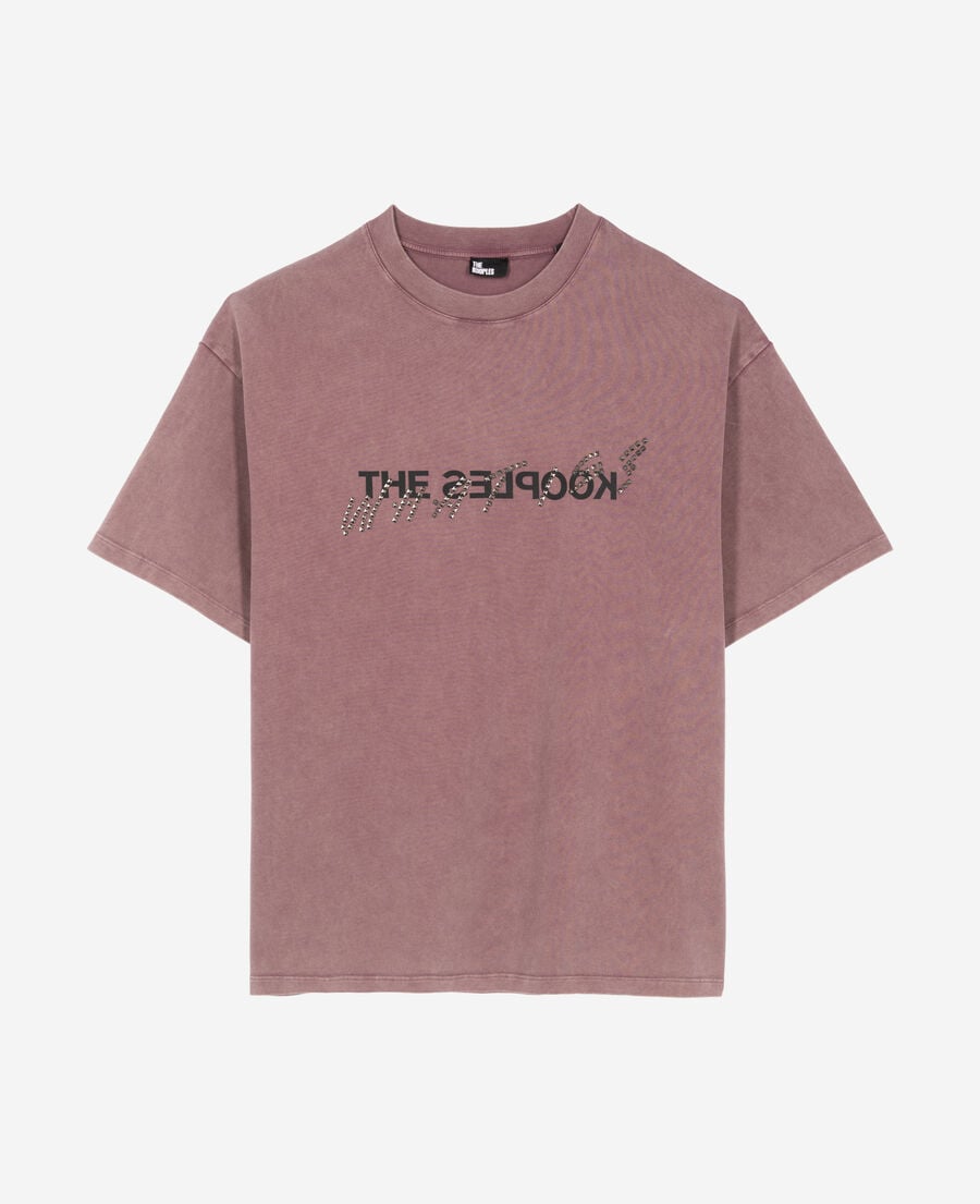 The Kooples HOMME FIGUE t-shirt what is bordeaux
