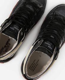 The Kooples HOMME BLACK sneakers montantes the kooples x hidn-ander noires
