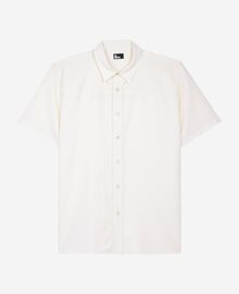 The Kooples HOMME ECRU chemise manches courtes blanche