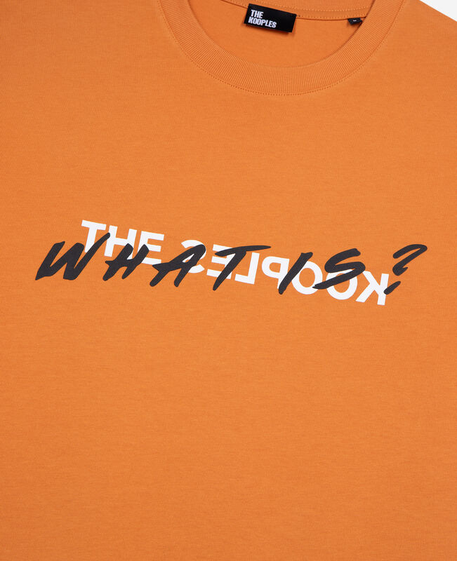 The Kooples HOMME ABRICOT t-shirt what is orange