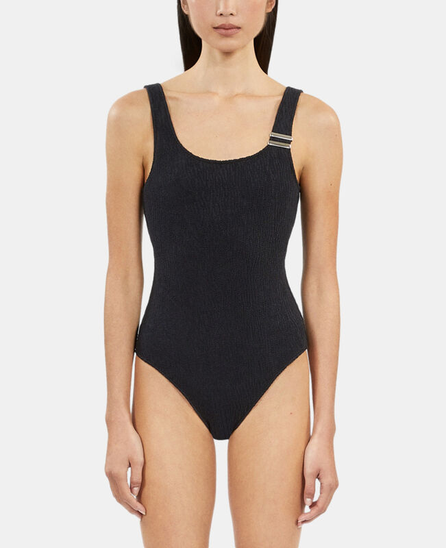 The Kooples FEMME BLACK maillot de bain the kooples x luz une pièce bretelles noir